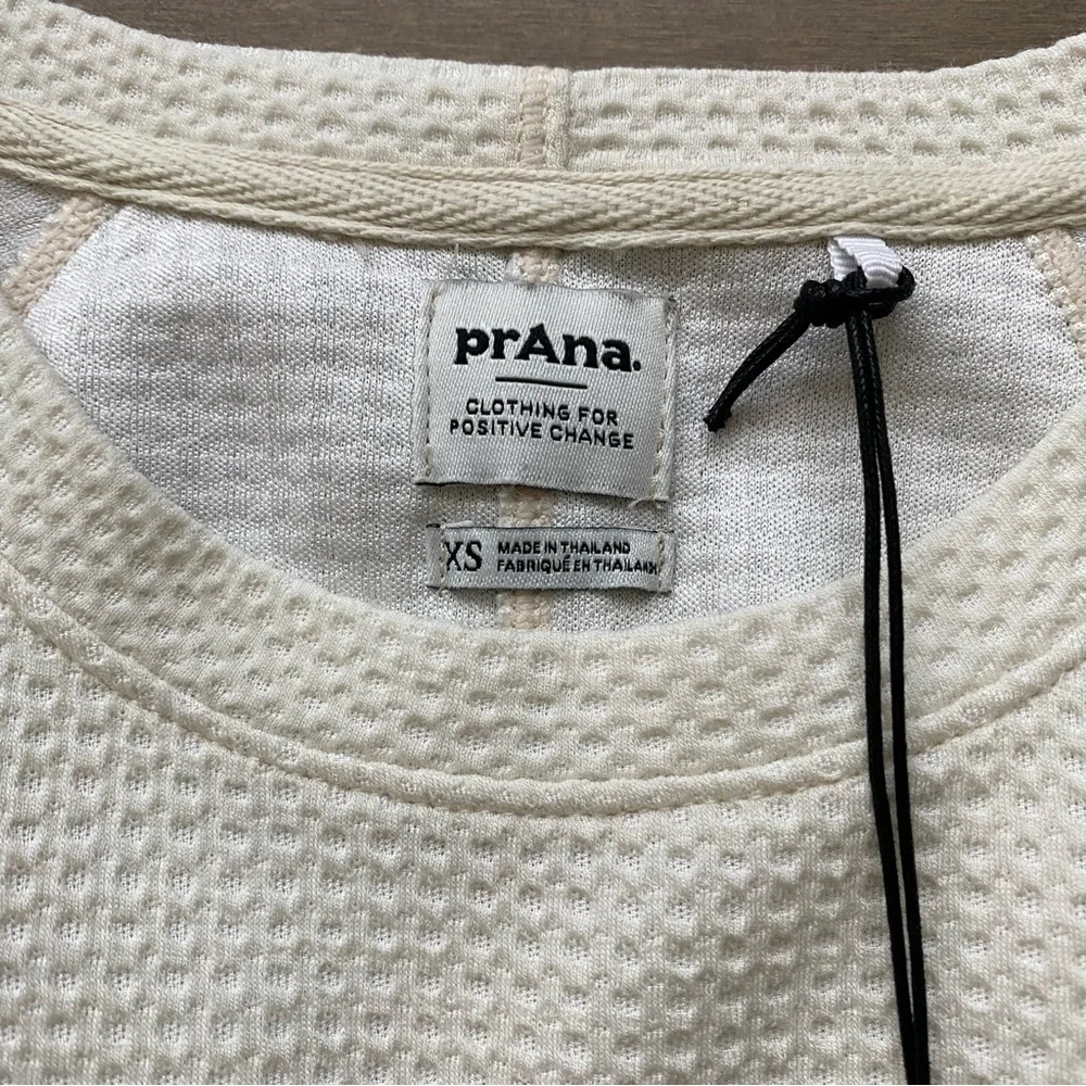 Prana Wensley Long Sleeve Wool Blend Thermal Top XS - Picture 3 of 12